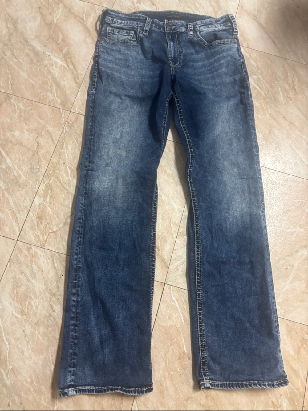 Silver Jeans Men's Bootcut Blue Denim